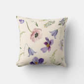 simple Elegant Gift Throw Pillow, Cozy Decorative  クッション (正面)