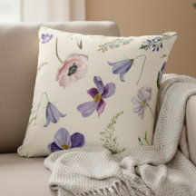 simple Elegant Gift Throw Pillow, Cozy Decorative 