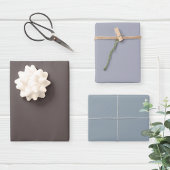 Simple Elegant Gift Wrap - Stylish Modern  ラッピングペーパーシート