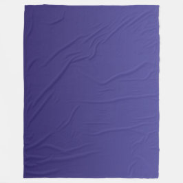 Simple Elegant Navy Blue Gradient Cozy Blanket  フリースブランケット