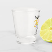 Simple Elegant New Year's Eve Party Gift Box Bow ショットグラス (左)