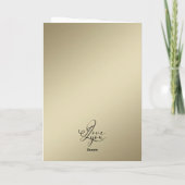 Simple Elegant Photo Valentine's day カード (裏面)