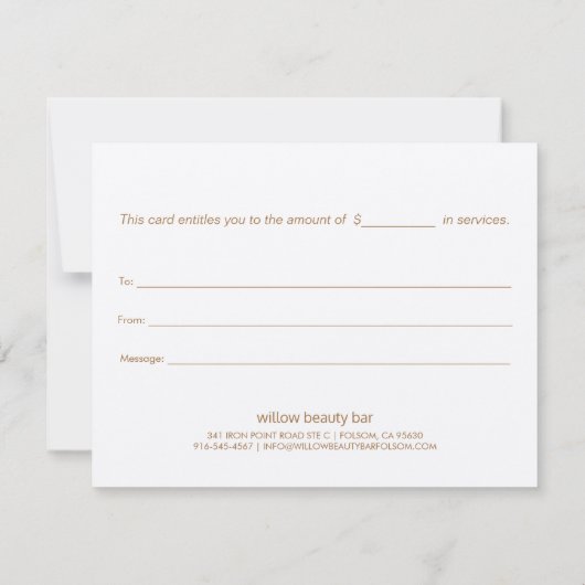 Simple Elegant Pink (裏面)