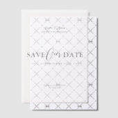 Simple Elegant Script Wedding ベラム紙招待状 (オフセット (招待状))