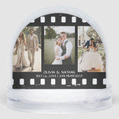 Simple Elegant Text and 3 Photo | Wedding (裏面)