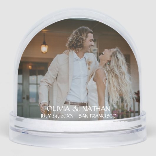 Simple Elegant Text and Photo | Wedding (正面)