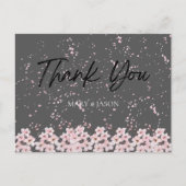 Simple Elegant Thank You Card ポストカード (正面)