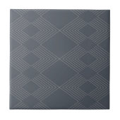 Simple, elegant, urban, chic line graphic pattern タイル (正面)