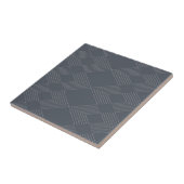 Simple, elegant, urban, chic line graphic pattern タイル (側面)