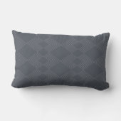 Simple, elegant, urban, chic line graphic pattern ランバークッション (裏面)