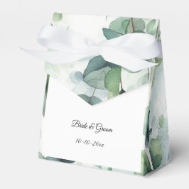 Simple Eucalyptus Wedding フェイバーボックス