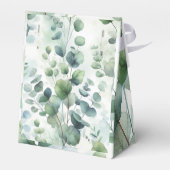 Simple Eucalyptus Wedding フェイバーボックス (裏面サイド)