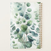 Simple Eucalyptus Wedding Planner プランナー手帳 (裏面)