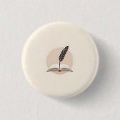 Simple Everyday button – Reusable & Stylish 缶バッジ (正面)