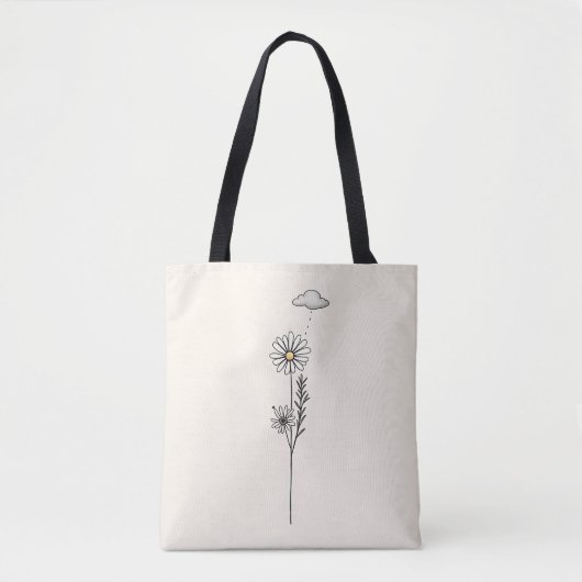 Simple Everyday Tote Bag – Reusable & Stylish トートバッグ (正面)