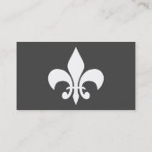 simple fleur de lys 名刺 (裏面)