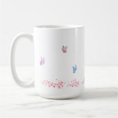 Simple Flower Design Mug コーヒーマグカップ (左)