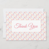 Simple Flowers サンキューカード (正面)