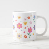 Simple Flowers ジャンボコーヒーマグカップ (右)