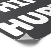 Simple Funny Gym Workout Quote My Hip Hurts ポスター (角)