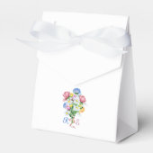 Simple Garden Spring Daisy Wildflower Minimal  フェイバーボックス (正面サイド)