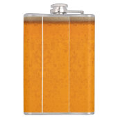 Simple Gold Beer Monogram Christmas party フラスク (裏面)