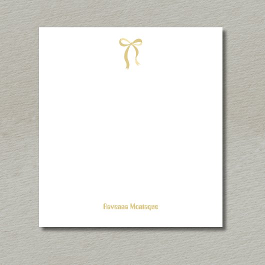 Simple Gold Bow Script Custom Name Script ノートパッド