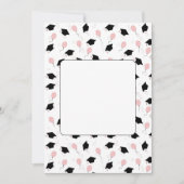 simple graduation announcement 案内状 (正面)