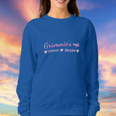 Simple Grammie's Angel Blue Typography Personalize スウェットシャツ