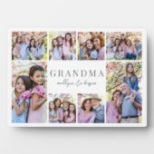 Simple Grandma Photo Collage フォトプラーク (正面)