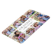 Simple Grandpa Photo Collage マグネット (左側)