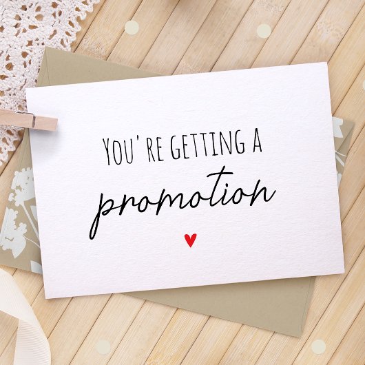 Simple Grandparents Pregnancy Announcement Card 案内状