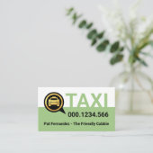 Simple Green Taxi Service Layer 名刺 (スタンド正面)