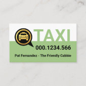 Simple Green Taxi Service Layer 名刺 (正面)