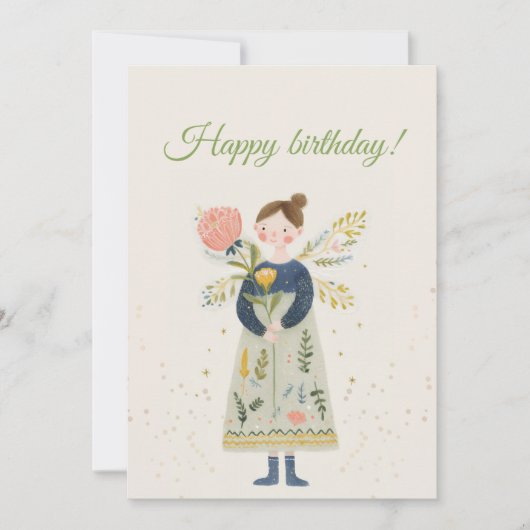 Simple greeting card カード (正面)