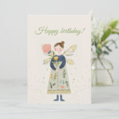 Simple greeting card カード (スタンド正面)