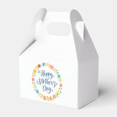 Simple Happy Mother's Day Floral Calligraphy |  フェイバーボックス (裏面サイド)