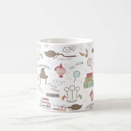 Simple Harry Potter - Dobby Baby Shower コーヒーマグカップ (中央)