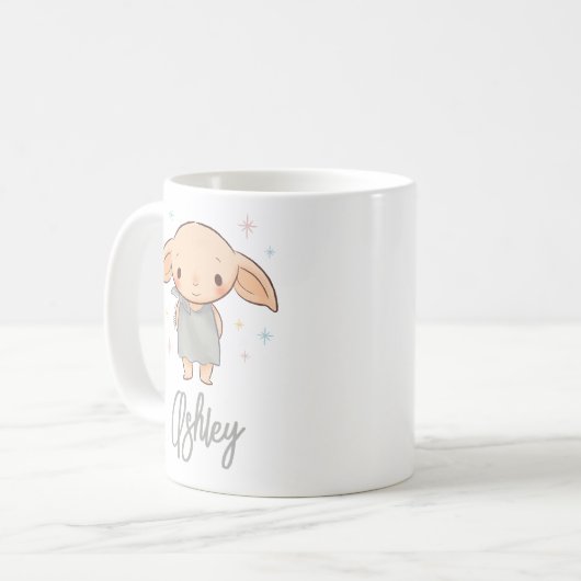 Simple Harry Potter - Dobby Baby Shower コーヒーマグカップ (正面左)