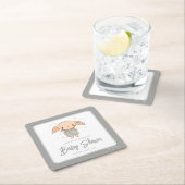 Simple Harry Potter - Dobby Baby Shower スクエアペーパーコースター (インサイチュ)