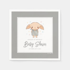 Simple Harry Potter - Dobby Baby Shower スタンダードカクテルナプキン