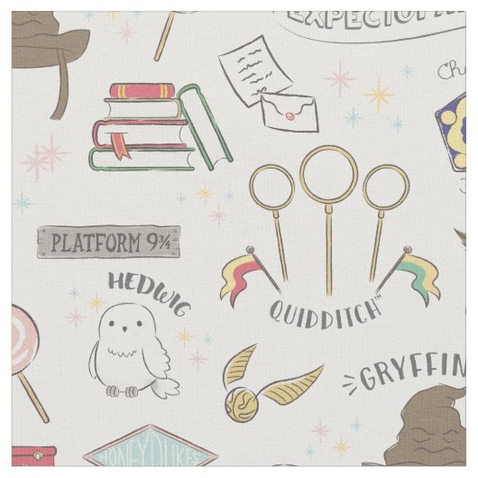 Simple Harry Potter - Dobby Baby Shower ファブリック (クローズアップ)