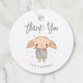 Simple Harry Potter - Dobby Baby Shower フェイバータグ (正面)