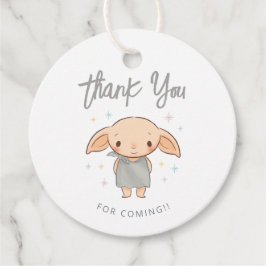 Simple Harry Potter - Dobby Baby Shower フェイバータグ