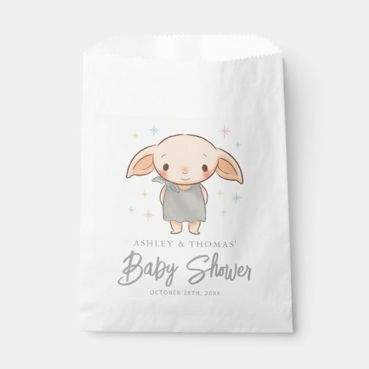 Simple Harry Potter - Dobby Baby Shower フェイバーバッグ (正面)