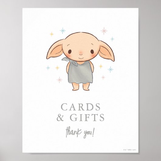 Simple Harry Potter - Dobby Baby Shower ポスター (正面)