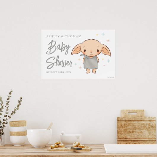 Simple Harry Potter - Dobby Baby Shower ポスター (キッチン)
