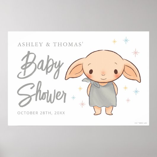 Simple Harry Potter - Dobby Baby Shower ポスター (正面)