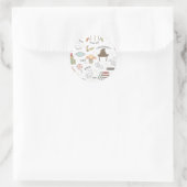 Simple Harry Potter - Dobby Baby Shower ラウンドシール (バッグ)