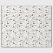 Simple Harry Potter - Dobby Baby Shower ラッピングペーパー (フラット)